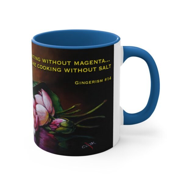 Lotus Blossom - Accent Coffee Mug, 11oz, DP - Image 11