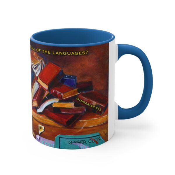 Bookshelf - An Artist - Accent Coffee Mug, 11oz, DP - Image 11