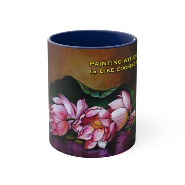 Lotus Blossom - Accent Coffee Mug, 11oz, DP - Image 13
