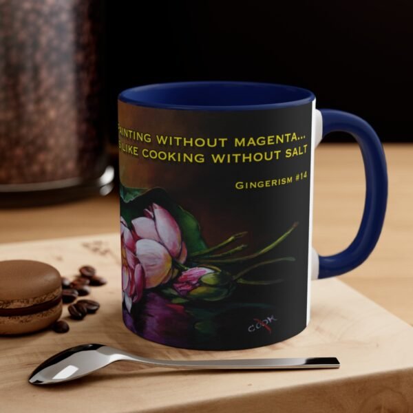 Lotus Blossom - Accent Coffee Mug, 11oz, DP - Image 16