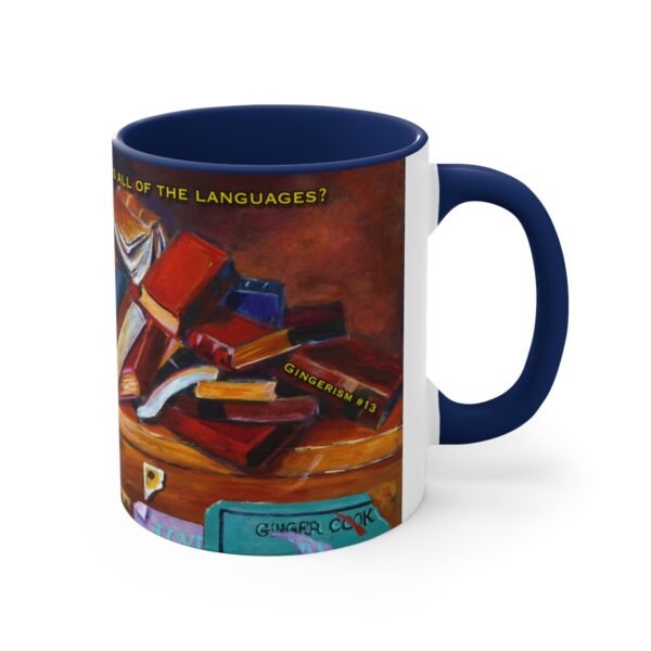 Bookshelf - An Artist - Accent Coffee Mug, 11oz, DP - Image 15