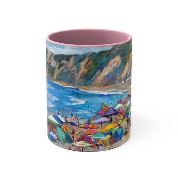 Fourth of July 2020 San Diego - Accent Coffee Mug, 11oz, DP - Image 13