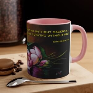 Lotus Blossom - Accent Coffee Mug, 11oz, DP