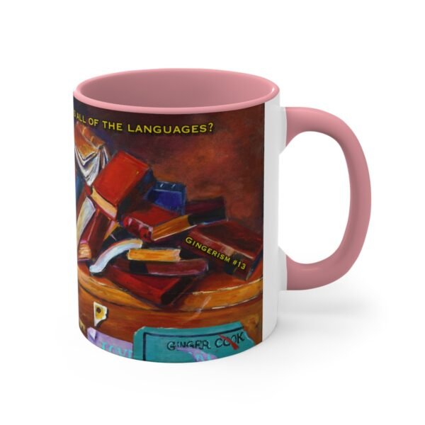 Bookshelf - An Artist - Accent Coffee Mug, 11oz, DP - Image 19