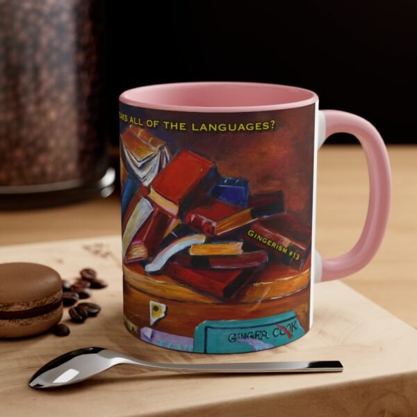 Bookshelf - An Artist - Accent Coffee Mug, 11oz, DP - Image 20