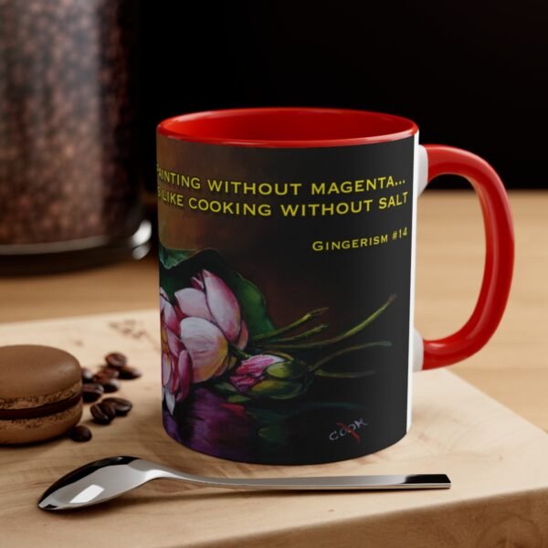 Lotus Blossom - Accent Coffee Mug, 11oz, DP - Image 20