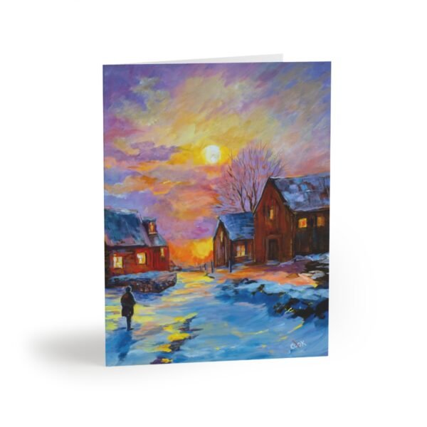 Winter's Warm Embrace - Greeting cards (8, 16, and 24 pcs) - Image 11