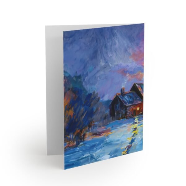 Winter's Warm Embrace - Greeting cards (8, 16, and 24 pcs) - Image 13