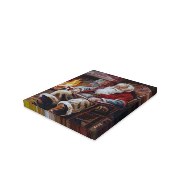 Cozy Fireside Nap - Greeting cards (8, 16, and 24 pcs) - Image 12