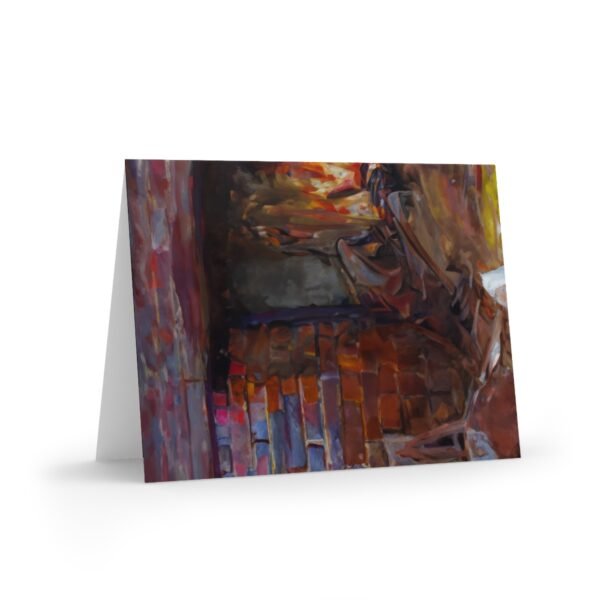 Cozy Fireside Nap - Greeting cards (8, 16, and 24 pcs) - Image 15