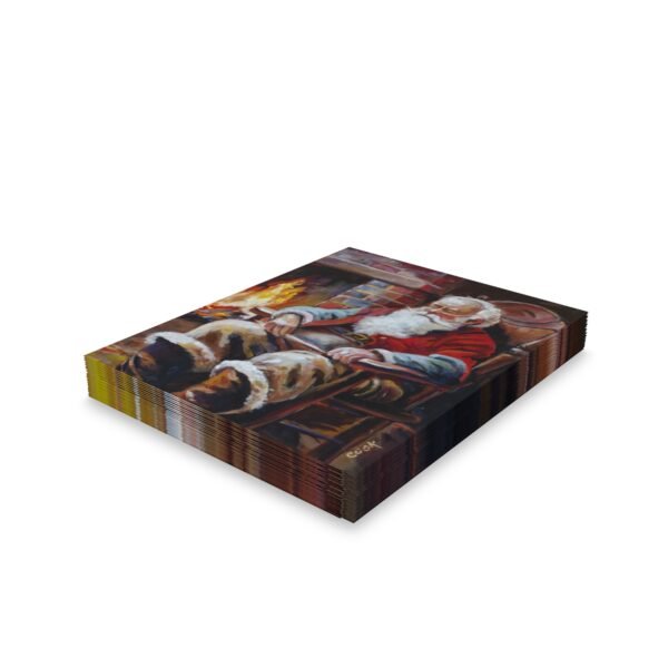 Cozy Fireside Nap - Greeting cards (8, 16, and 24 pcs) - Image 21