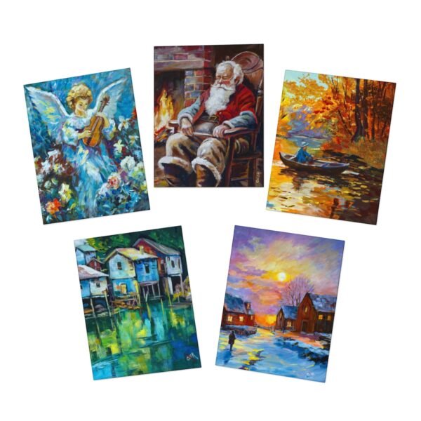 Limited Time Offer of Ginger Cook Multi-Design Greeting Cards (5-Pack) - Image 2
