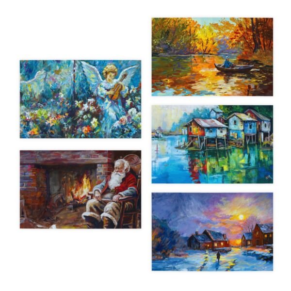 Limited Time Offer of Ginger Cook Multi-Design Greeting Cards (5-Pack) - Image 3